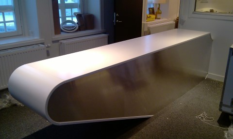 Flying V disk – detalj